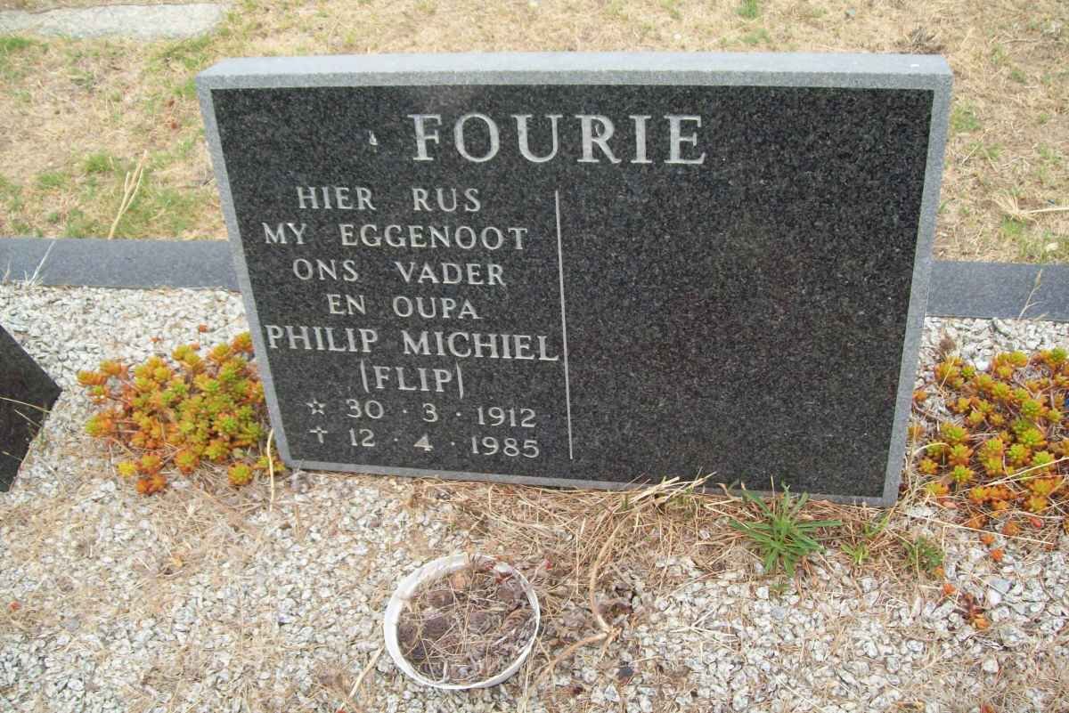 FOURIE Philip Michiel 1912-1985