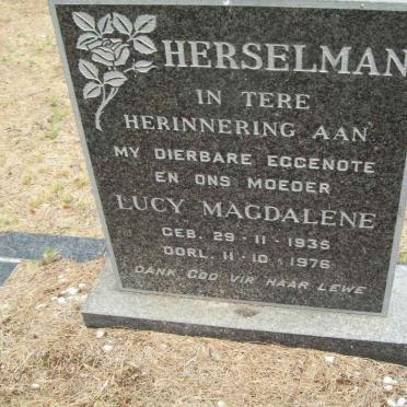 HERSELMAN Lucy Magdalene 1935-1976