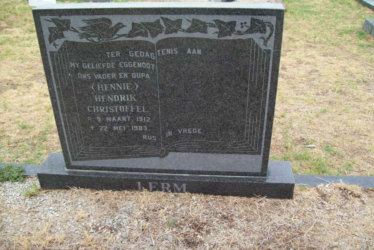 LERM Hendrik Christoffel 1912-1983