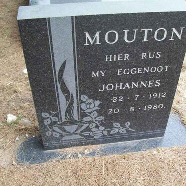 MOUTON Johannes 1912-1980