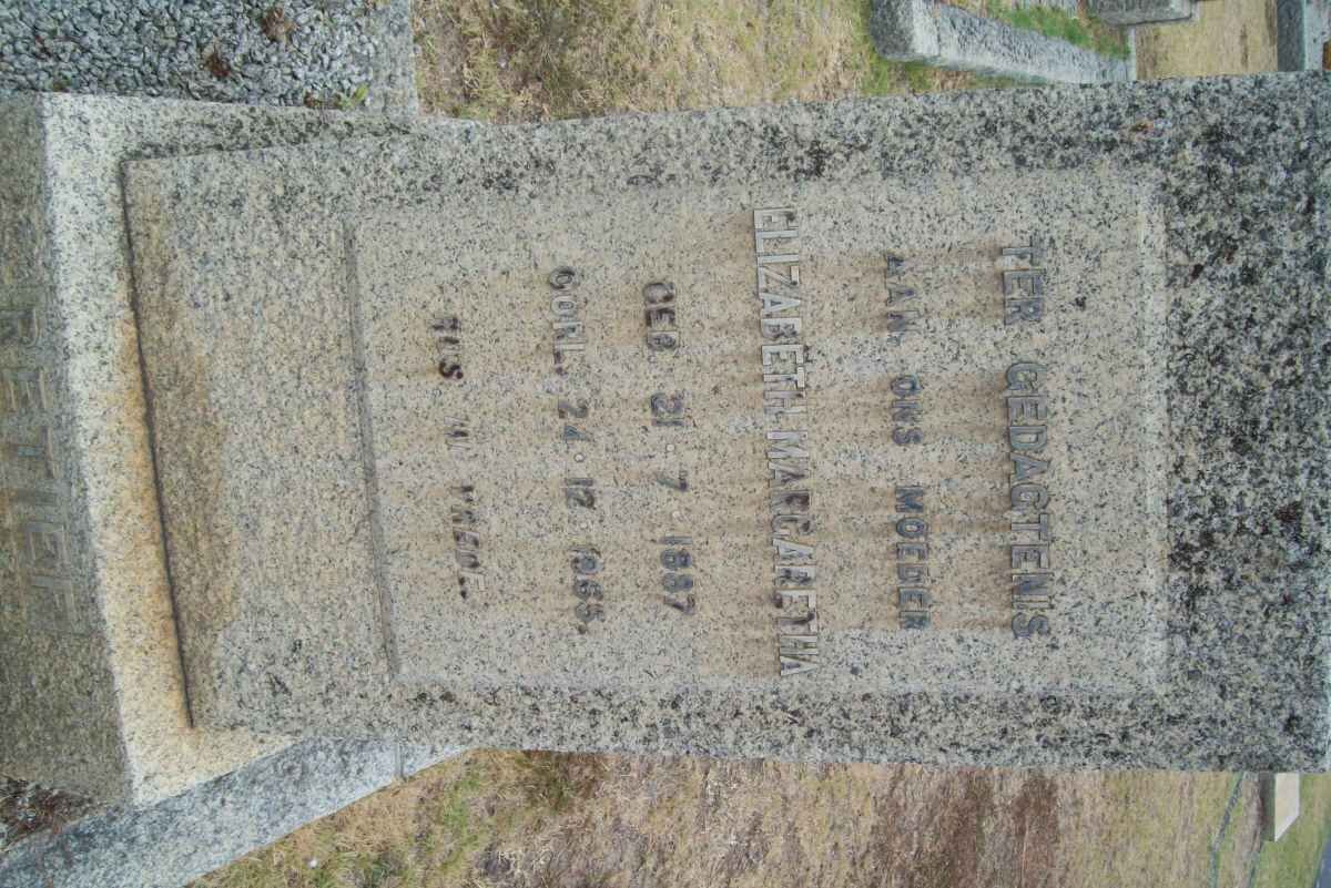 RETIEF Elizabeth Margaretha 1887-1965