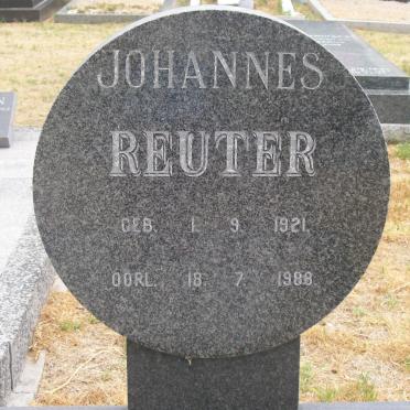 REUTER Johannes 1921-1988