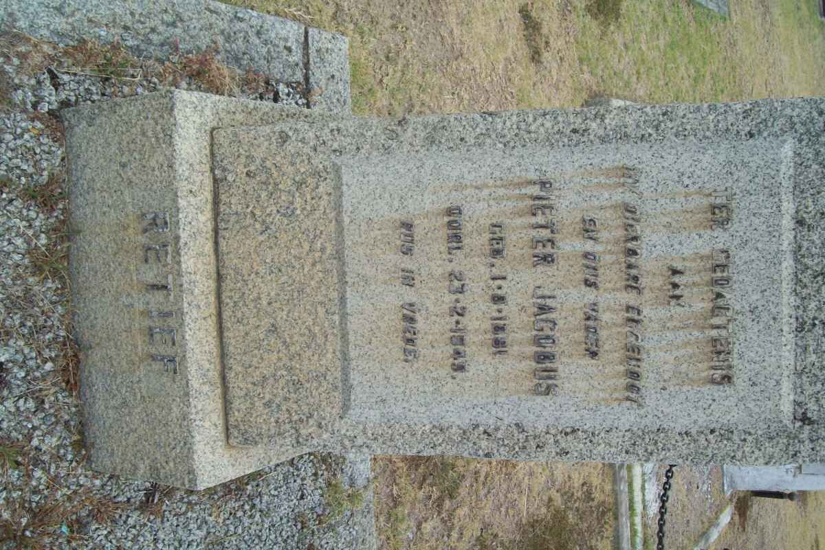 RETIEF Pieter Jacobus 1891-194?