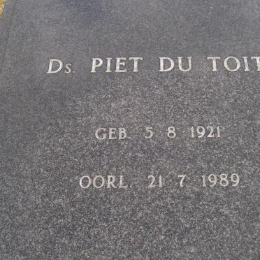 TOIT Piet, du 1921-1989