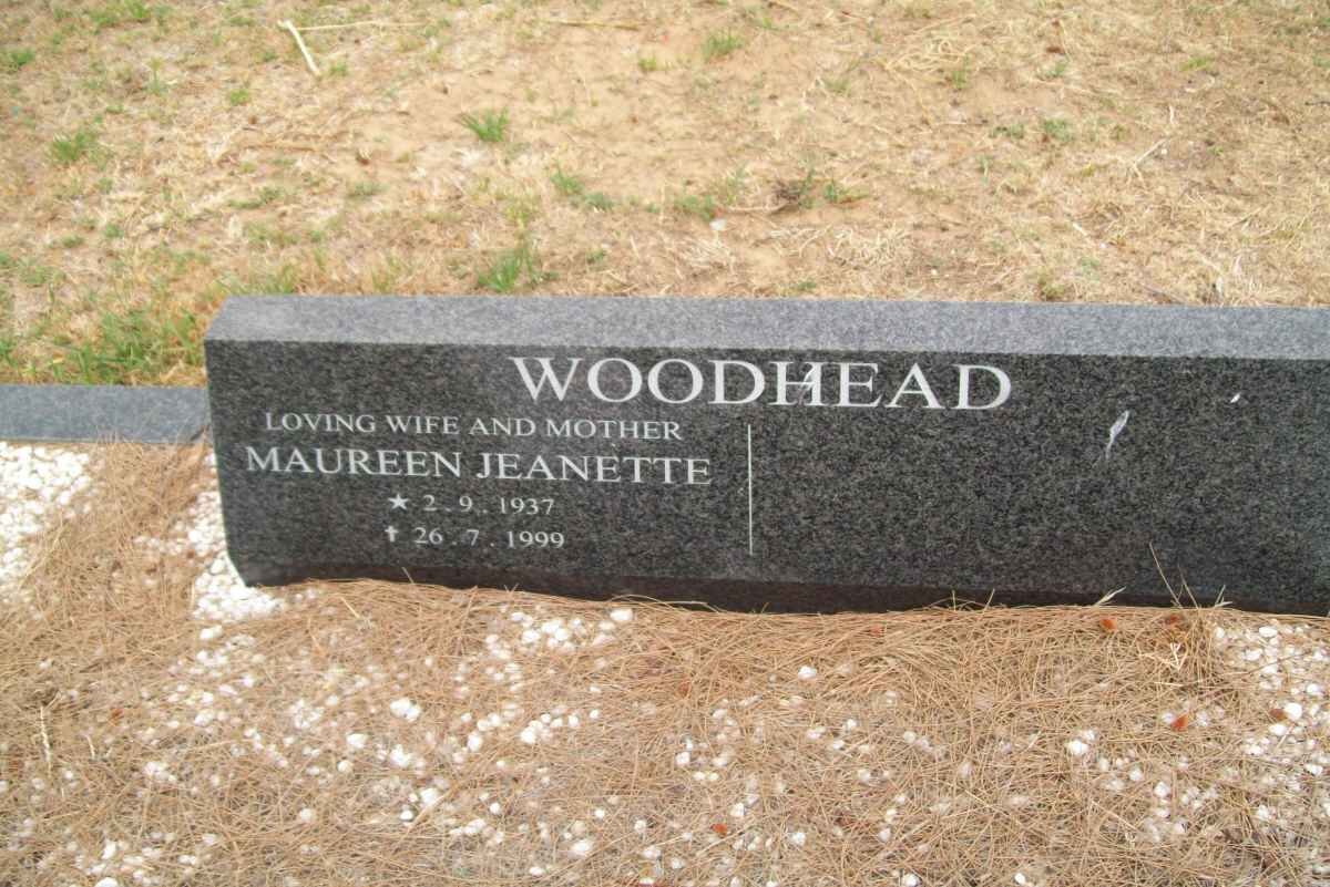 WOODHEAD Maureen Jeanette 1937-1999