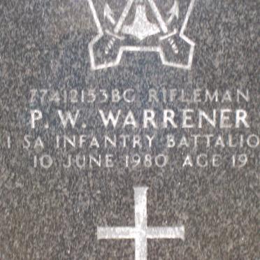 WARRENER Peter William 1961-1980_2