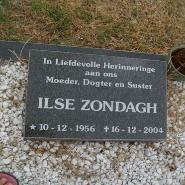 ZONDAGH Ilse 1956-2004