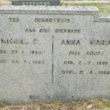 ? Michiel C. 18?-1964 &amp; Anna Maria ROOS 1899-1960