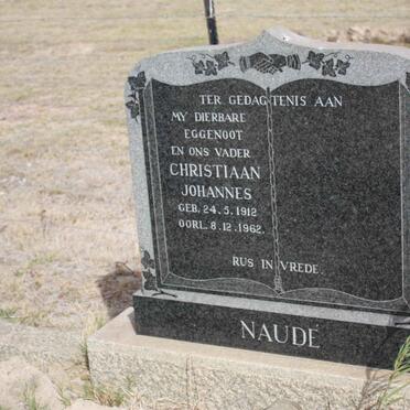 NAUDE Christiaan Johannes 1912-1962