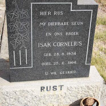RUST Isak Cornelius 1934-1964
