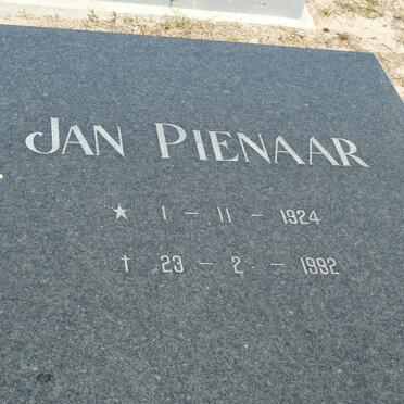 PIENAAR Jan 1924-1992