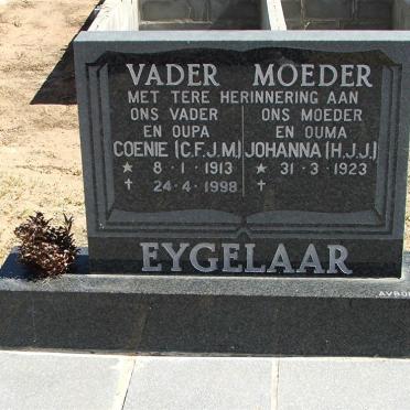 EYGELAAR C.F.J.M. 1913-1998 &amp; H.J.J. 1923-