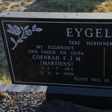 EYGELAAR Coenrad F.J.M. 1917-1989