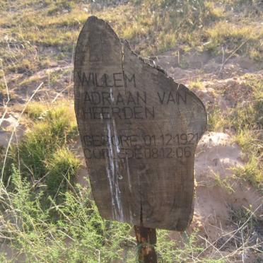 HEERDEN Willem Adriaan, van 1921-2006