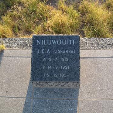 NIEUWOUDT J.C.A.  1913-1991