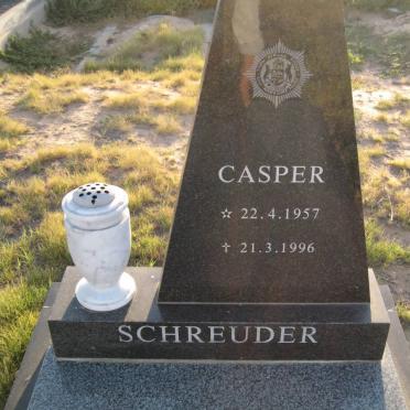 SCHREUDER Casper 1957-1996