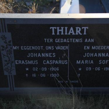 THIART Johannes Erasmus Casparus 1906-1990 &amp; Johanna Maria Sofia 1917-