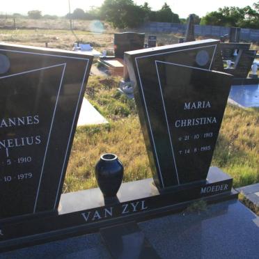 ZYL Johannes Cornelius, van 1910-1979 &amp; Maria Christina 1913-1985