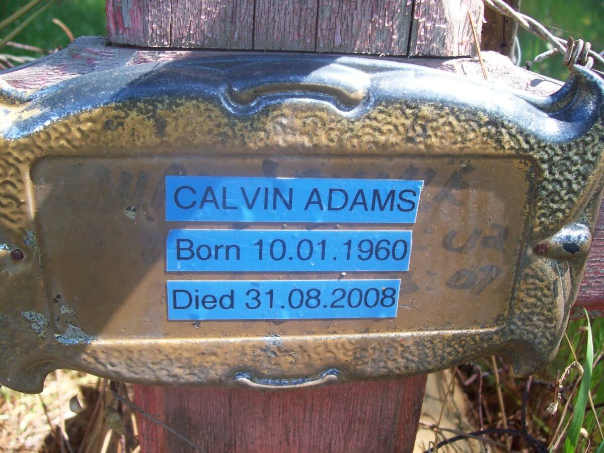 ADAMS Calvin 1960-2008