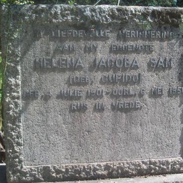 SAM Helena Jacoba, nee CUPIDO 1901-1951