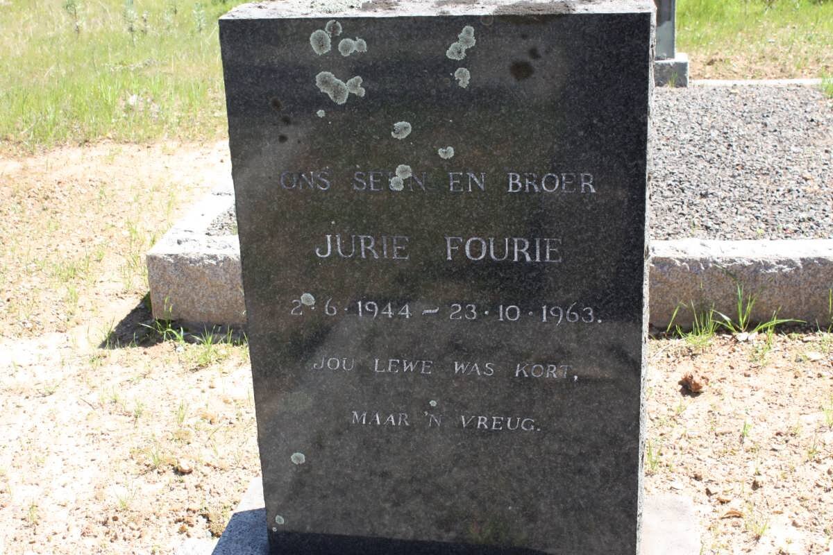 FOURIE Jurie 1944-1963