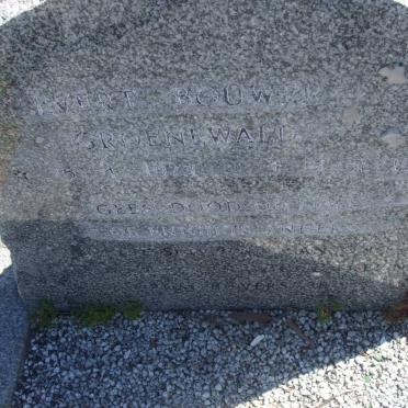 GROENEWALD Evert Bouwer 1973-1993