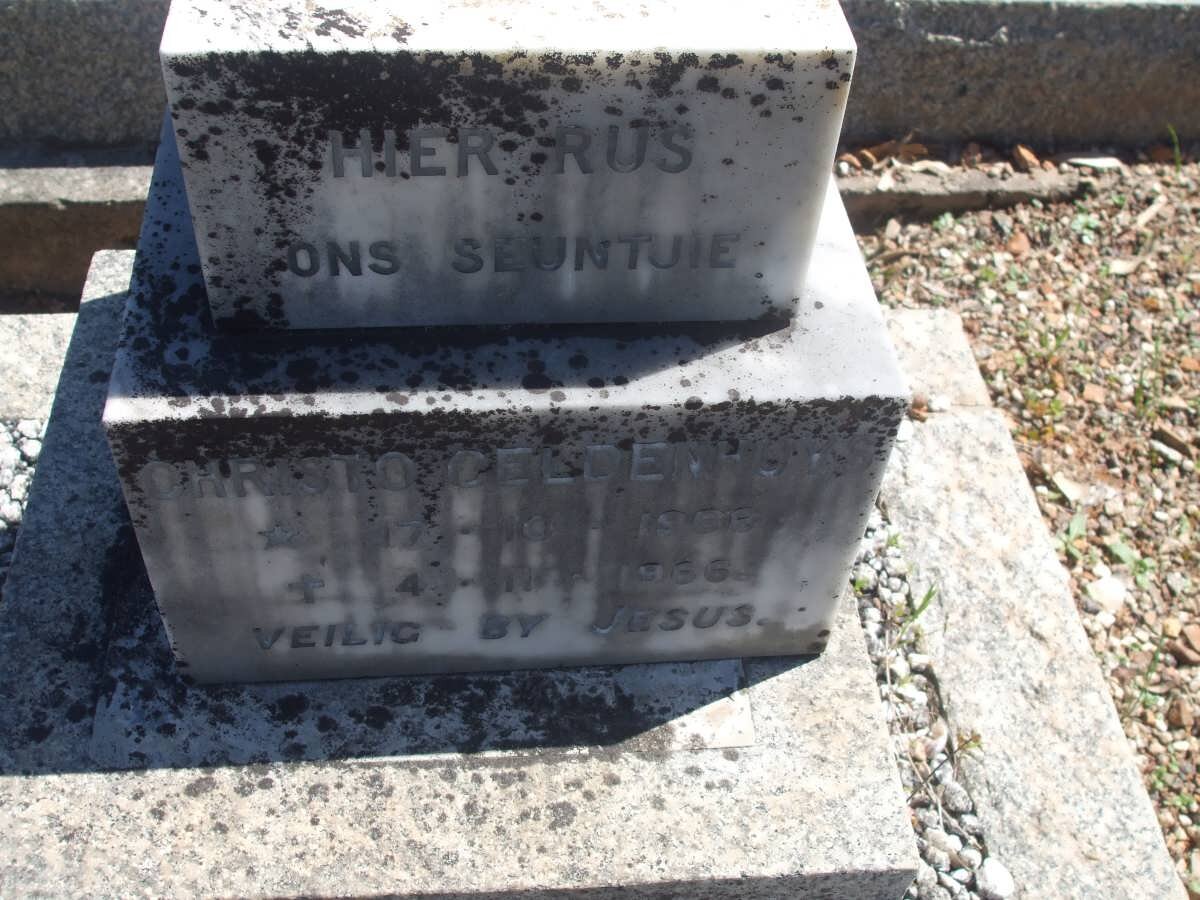 GELDENHUYS Christo 1966-1966