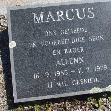 MARCUS Allenn 1955-1979