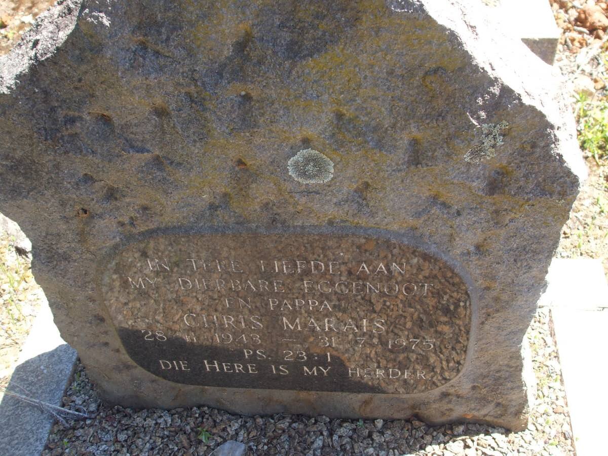 MARAIS Chris 1943-1975