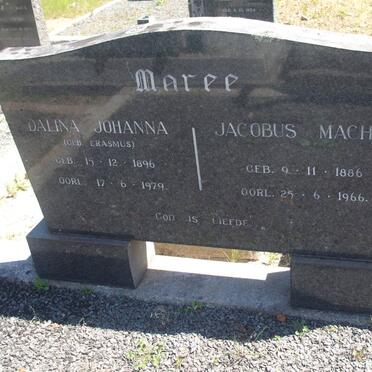 MAREE Jacobus Machiel 1886-1966 :: ERASMUS Dalina Johanna 1896-1979