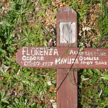 MAVUZA Florenza Augustine 1987-2002