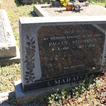 MARAIS Paulus Stephanus 1901-1972