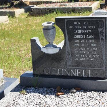 O'CONNELL Geoffrey Christiaan 1960-1988