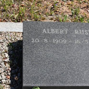 RUST Albert 1909-1989