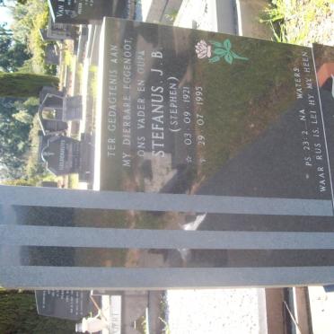 SWART Stefanus J.B. 1921-1995