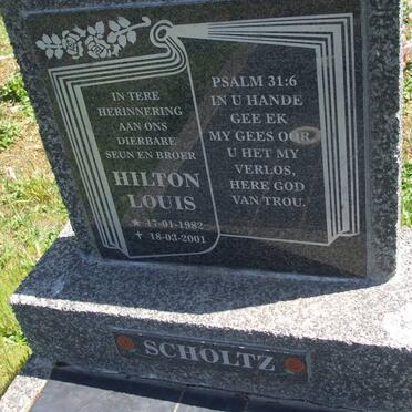 SCHOLTZ Hilton Louis 1982-2001