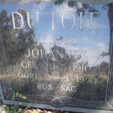 TOIT Wessel Johannes, du 1910-1990