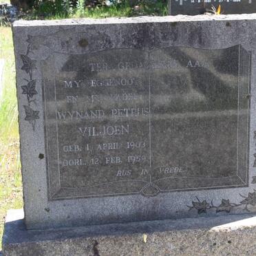 VILJOEN Wynand Petrus 1903-1959