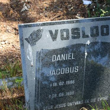 VOSLOO Daniel Jacobus 1946-1999