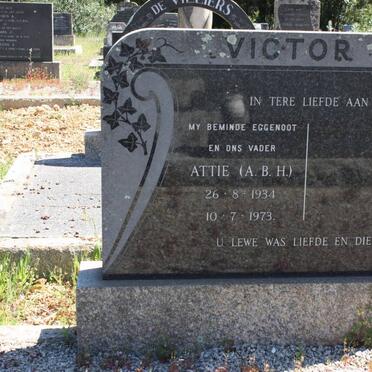 VICTOR A.B.H. 1934-1973