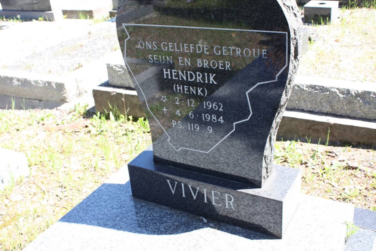 VIVIER Hendrik 1962-1984