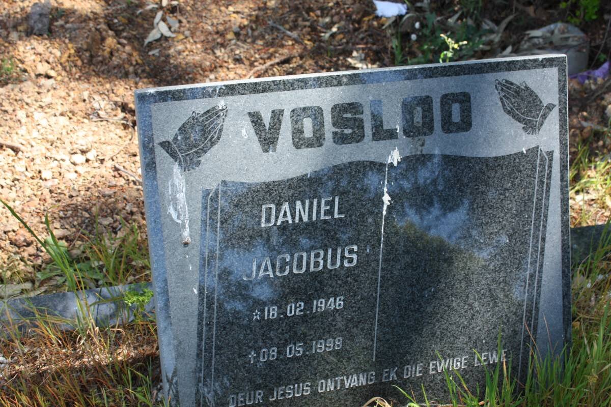VOSLOO Daniel Jacobus 1946-1999