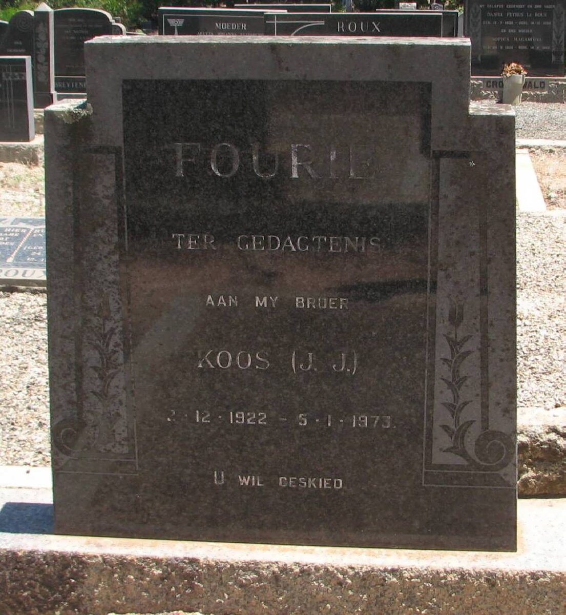 FOURIE J.J. 192-1973