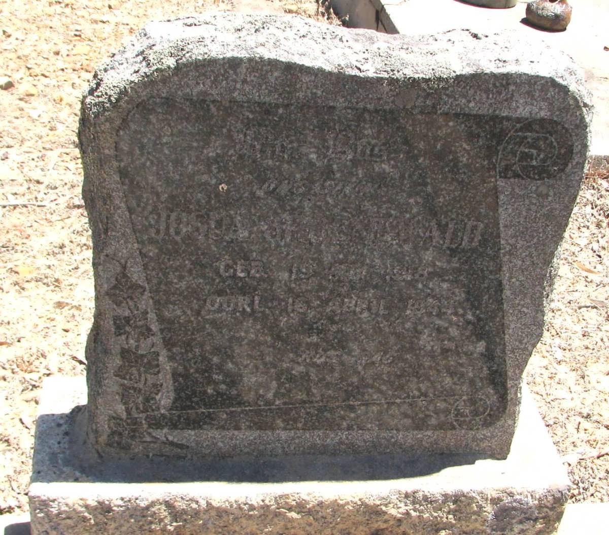 GROENEWALD Josua 1918-1944