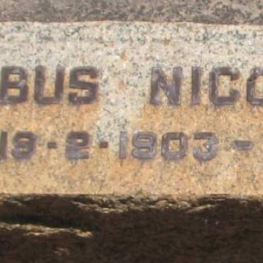 HUMAN Jacobus Nicolaas 1903-1946