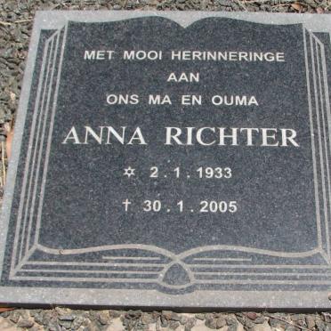 RICHTER Anna 1933-2005