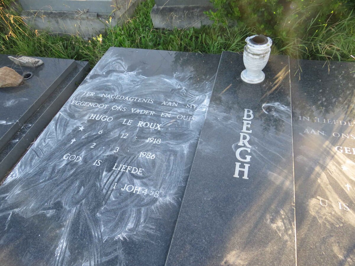 BERGH Hugo le Roux 1918-1986