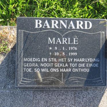 BARNARD Marlé 1976-1999