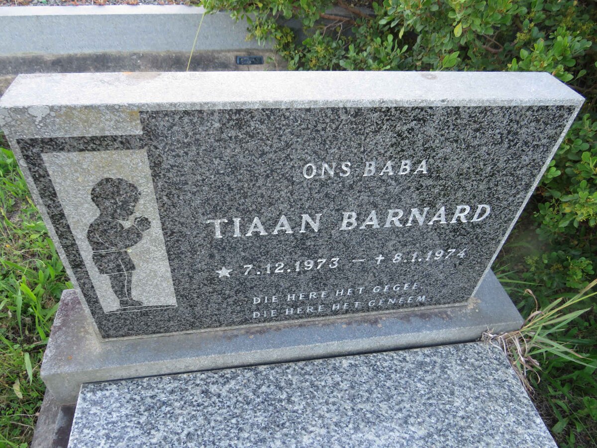 BARNARD Tiaan 1973-1974