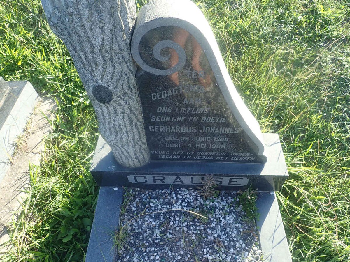 CRAUSE Gerhardus Johannes 1960-1968
